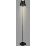 Briloner LED Accu-vloerlamp Kik - 2.700 - Zwart