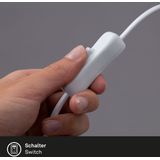 Bureaulamp - Verstelbaar - GU10 Fitting - Zwart - 385x130x245mm