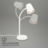 Bureaulamp - Verstelbaar - GU10 Fitting - Zwart - 385x130x245mm