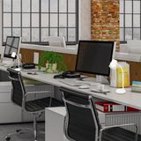 Bureaulamp - Verstelbaar - GU10 Fitting - Zwart - 385x130x245mm