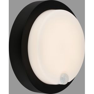 Briloner LED buitenwandlamp 3765015 accu sensor, zwart