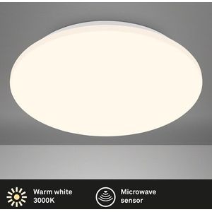 BRILONER - EKOS - LED-sensor plafondlamp, 35 cm, 18W, 1880lm, wit