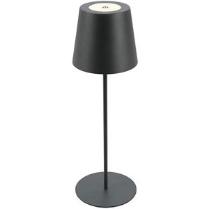 Tafellamp - Antraciet - LED - Oplaadbaar - Dimbaar