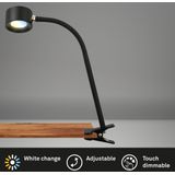 TARI - Oplaadbare Tafellamp - Wit - LED - Instelbare Kleurtemperatuur