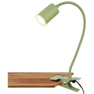 Brilon - Fleks - Klemlamp - Lindegroen - LED - Draaibaar