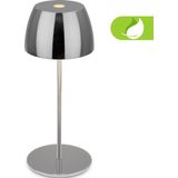 Brilloner LED-Tischlampe Serina unplugged 2,5W, dimmbar, IP44, chrom Dekorative Leuchten