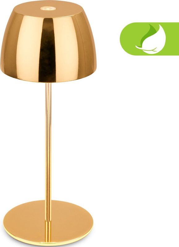 Mini Touch Lamp - Goud - LED - Warm Wit Licht - Oplaadbaar