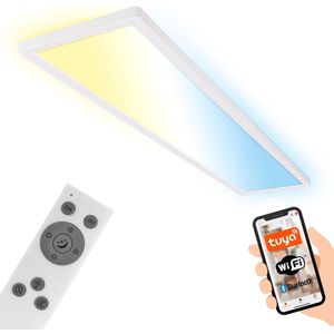 Briloner - led Deckenlampe 98cm Deckenleuchte Smart led Panel Flach Dimmbar Appsteuerung