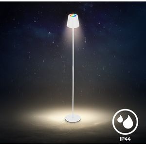 Vloerlamp zwart incl. LED met touch dimmer 3-staps dimbaar - Line-up