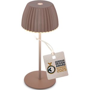 Champ - Mini Tafellamp - Wit - LED - Dimbaar - Geschikt voor Buiten