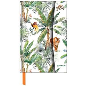 Jungle 2023 - Diary - Boekkalender - Taschenkalender - 10 x 15: Magneto Diary