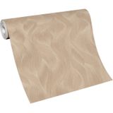 Guido Maria Kretschmer - Sacha - Vliesbehang - Goud - Luxe Behang Golven Patroon