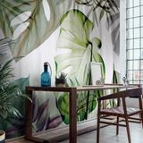 Vliesbehang - Groen - 2242-10