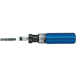 QUICKSET - Momentschroevendraaier - 1-6 Nm - Blauwe Handgreep - Lengte 184 mm