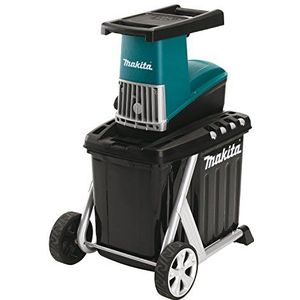 Makita UD2500 Elektrische Hakselaar, 2.500W, 45mm, 240V, Zwart/Cyaan