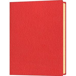 RNK Briefmarkenmappe A5 rot 10 Fächer