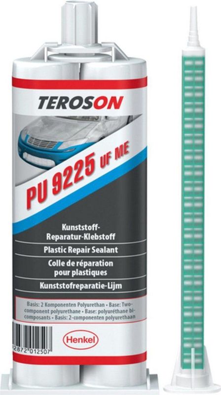 TEROSON - PU 9225 UF ME - Kunststoflijm - Ultra Snel - 2K - 1 Min Droogtijd