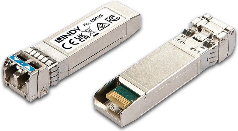 Lindy 25039 netwerk transceiver module Vezel-optiek 10000 Mbit/s SFP+ 1310 nm