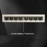 Lindy 25045 netwerk-switch Managed Gigabit Ethernet (10/100/1000) Power over Ethernet (PoE) Zilver