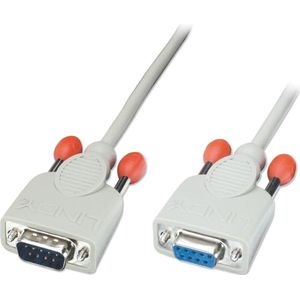 LINDY RS232 subD-kabel 9 stekker/0,5 m