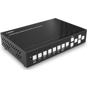 Lindy 5 Port Seamless Multiview KVM Switch