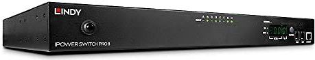 Lindy - IPower Switch Pro 8 - Netwerkschakelaar - Zwart
