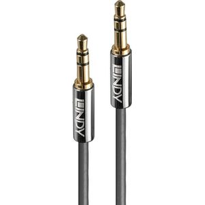 LINDY Cromo Line 35323 audiokabel (3,5 mm, 3 m) grijs
