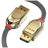 LINDY 36294 5m DisplayPort 1.2 Kabel, Gold Line