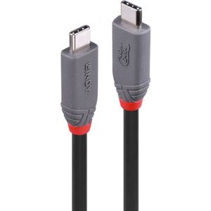 Lindy 36957 USB-kabel USB4 Gen 3x2 1,5 m USB C Zwart