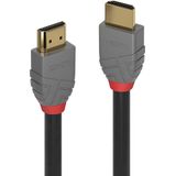 Lindy 36969 HDMI kabel 20 m HDMI Type A (Standaard) Zwart, Grijs