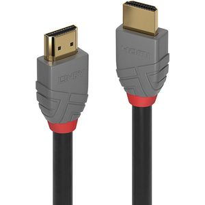 Lindy 36969 HDMI kabel 20 m HDMI Type A (Standaard) Zwart, Grijs