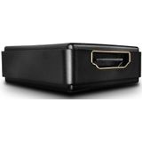 Lindy - Iec Mains 3 M HDMI-adapter - HDMI 2.0 Repeater - Zwart - 50m