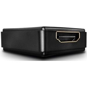 Lindy - Iec Mains 3 M HDMI-adapter - HDMI 2.0 Repeater - Zwart - 50m