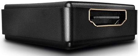 Lindy - Iec Mains 3 M HDMI-adapter - HDMI 2.0 Repeater - Zwart - 50m