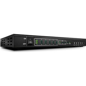 Lindy - 6x2 HDMI 10.2G Matrix Switch - Hubs & Switches