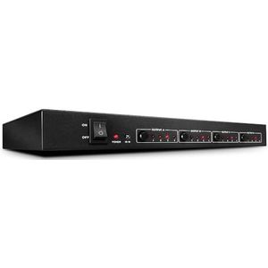 LINDY Switch HDMI 1.4 4K UHD, Matrix 4x4 38152 zwart