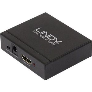 Lindy 38158 Splitter Hdmi 4K 2160P30 3D, 2 poorten