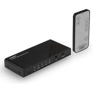 LINDY 3-poorts HDMI 18G 3-poorts HDMI-schakelaar 3840 x 2160 pixels