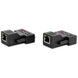 Lindy - DVI-D Single Link Extender - 70 M - Cat.6