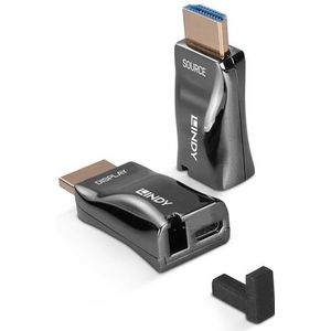 Lindy 38392 audio/video extender AV-zender & ontvanger Donkergrijs