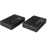 Lindy 38398 audio/video extender AV-zender & ontvanger Zwart