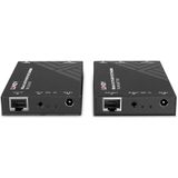 Lindy 38398 audio/video extender AV-zender & ontvanger Zwart