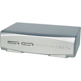 LINDY KVM-Switch - DisplayPort - Muis - Toetsenbord - 3840x2160 Pixel