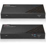 Lindy - 150m KVM Extender - Zwart - Cat.6 - HDBaseT - IR/RS232