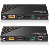 Lindy - 150m KVM Extender - Zwart - Cat.6 - HDBaseT - IR/RS232