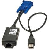 Lindy 39634 Kabel splitter/combiner Zwart, Blauw