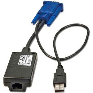 LINDY 39634 Computer Access Module USB, VGA voor KVM Switch CAT-32/-16 zwart