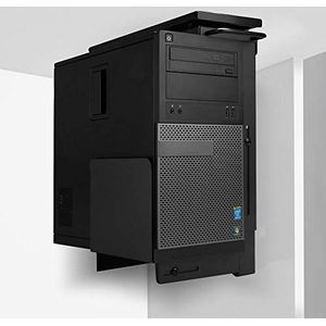 LINDY PC-houder - Zwart - Roestvrij Staal - 360 Graden Draaibaar