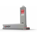 LINDY 4 x USB-stick type C 40425 rood