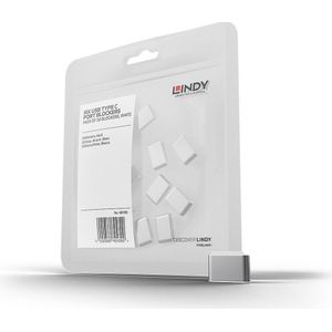 Lindy 40439, USB Typ-C, Weiß, 10 Stück(e), 10 g
